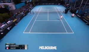 Cerundolo - Moutet - Les temps forts du match - Open d'Australie