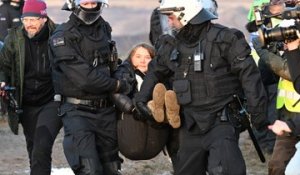 Mine de charbon de Lützerath : Greta Thunberg arrêtée puis relâchée