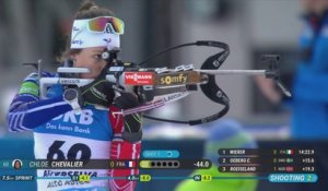 Le résumé du sprint d'Antholz-Anterselva - Biathlon - CM (F)