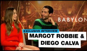 "The amount of coke was ridiculous!": Margot Robbie & Diego Calva talk 'Babylon'