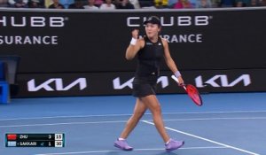 Zhu - Sakkari - Les temps forts du match - Open d'Australie