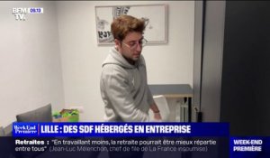 À Lille, une entreprise héberge un demandeur d'asile depuis un mois