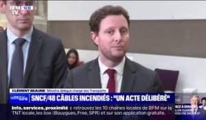 Gare de l'Est: Clément Beaune évoque "une intention délibérée de nuire" et condamne un acte "inacceptable"