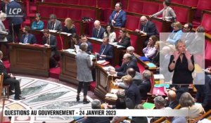 Retraites: Pagaille à l'Assemblée Nationale au moment de la prise de parole d'Elisabeth Borne sur les femmes qui seraient "les grandes perdantes" de la réforme
