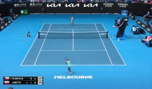 Pliskova - Linette - Les temps forts du match - Open d'Australie
