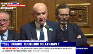 Claude Malhuret (sénateur Les Indépendants) sur la guerre en Ukraine: "Poutine ne peut plus être l'excuse de nos indécisions"