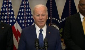 Les Etats-Unis vont envoyer 31 chars à l'Ukraine, annonce Biden