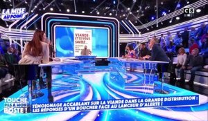 Regardez le face-à-face hier soir dans "TPMP" sur C8 entre Gilles Verdez et Laurent Richier, un ancien boucher: "Je ne suis pas un menteur !" - VIDEO