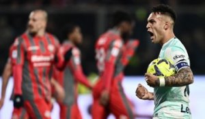 Serie A : L'Inter a réaction grâce à un doublé de Lautaro contre la lanterne rouge la Cremonese