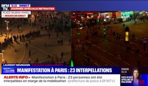 Retraites: 55.000 manifestants dénombrés à Paris, selon le cabinet Occurrence pour plusieurs médias dont BFMTV