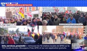 Grève du 31 janvier: les premières images des rassemblements à travers la France