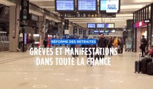 Retraites : nouvelle journée de mobilisation en France