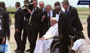 Le Pape vient d'arriver au Congo !