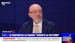 Le ministre de la Défense ukrainien affirme avoir reçu de la France un "message de soutien jusqu'à la victoire"