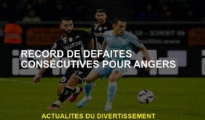 Record des défaites consécutives pour Angers