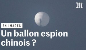 Les images du ballon chinois qui survole les Etats-Unis