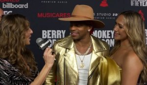 Jimmie Allen Talks Motown's Influence On His Music, Being Starstruck By Lionel Richie, Smokey Robinson, and The Isley Brothers, Reveals Who He's Rooting For In The Super Bowl & More | MusiCares Persons of the Year Gala 2023