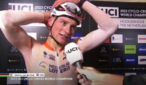 Cyclo-cross - Mondiaux - Hoogerheide 2023 - Mathieu Van der Poel sacré, Wout Van Aert 2e... le duel a eu lieu : "It's very difficult to describe... "