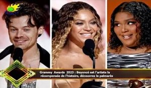 Grammy Awards 2023 : Beyoncé est l'artiste la  récompensée de l'histoire, découvrez le palmarès