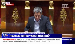 François Ruffin au gouvernement: "Vous êtes des extrémistes, avec votre arrogance vous faites un mal immense à notre France"
