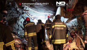 Séisme : des enfants piégés pendant des heures sous les gravats, secourus en Turquie