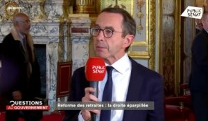 Retraites : « Aurélien Pradié se trompe de famille politique », tacle Bruno Retailleau