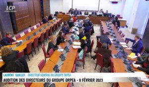 Audition à l'Assemblée nationale - Affaire ORPEA : audition du nouveau directeur général