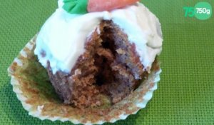 Carrot-cake cupcake