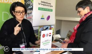 Le Journal - 10/02/2023 - SEISME EN TURQUIE / La solidarité s'organise en Touraine
