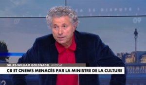 Gilles-William Goldnadel sur les menaces de la ministre de la Culture : «Il y a un but idéologique pour ces gens-là»