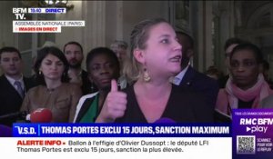 Mathilde Panot dénonce une "sanction disproportionnée" contre Thomas Portes