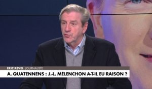 Éric Revel sur Jean-Luc Mélenchon : «C'est lui qui provoque le buzz»