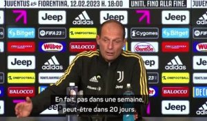 Juventus - Allegri : "Le retour de Pogba ? Pas dans une semaine, peut-être dans 20 jours"