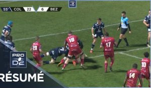 PRO D2 - Résumé Colomiers Rugby-AS Béziers Hérault: 39-20 - J20 - Saison 2022/2023