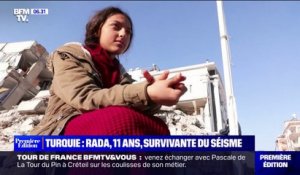 "J'ai vu le mur tomber sur mon frère": le témoignage de Rada, 11 ans, survivante du séisme en Turquie