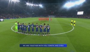 Ligue des champions - Une minute de silence respectée lors de PSG-Bayern et AC Milan-Tottenham