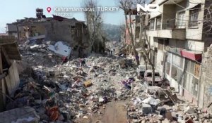 [NoComment] Paysage de destruction à Kahramanmaras, après le tremblement de terre