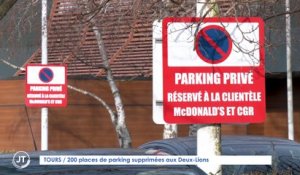 Le Journal - 15/02/2023 - TOURS / 200 places de parking supprimées aux Deux-Lions