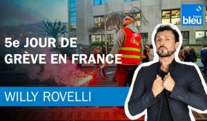5e jour de grève en France - Le billet de Willy Rovelli