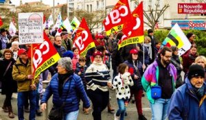 EN IMAGES. Cinquième manifestation à Niort contre la réforme des retraites