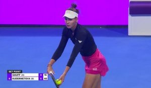 Doha - Kudermetova a tenu la distance face à Gauff