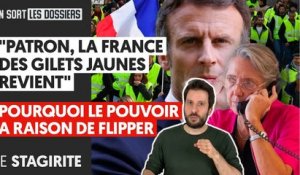 "PATRON, LA FRANCE DES GILETS JAUNES REVIENT" :  POURQUOI LE POUVOIR A RAISON DE FLIPPER