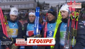 Quentin Fillon-Maillet : « Il fallait skier fort » - Biathlon - Mondiaux (H)
