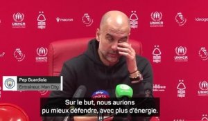 24e j. - Guardiola : “C'est triste, c'est décevant”