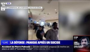 Centre commercial de La Défense: la panique après un suicide