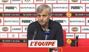 « On a su gérer notre match » - Foot - L1 - Rennes - Genesio