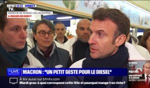 Emmanuel Macron: "Si vous voulez sauver le système par répartition, il faut travailler davantage"