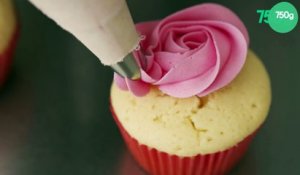 Muffins roses