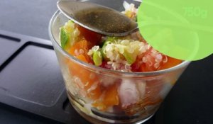 Salade originale de quinoa aux légumes croquants