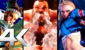 Street Fighter 6 : ZANGIEF, CAMMY & LILY Gameplay Trailer 4K
